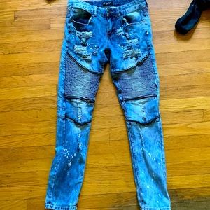 Black premium brand jeans